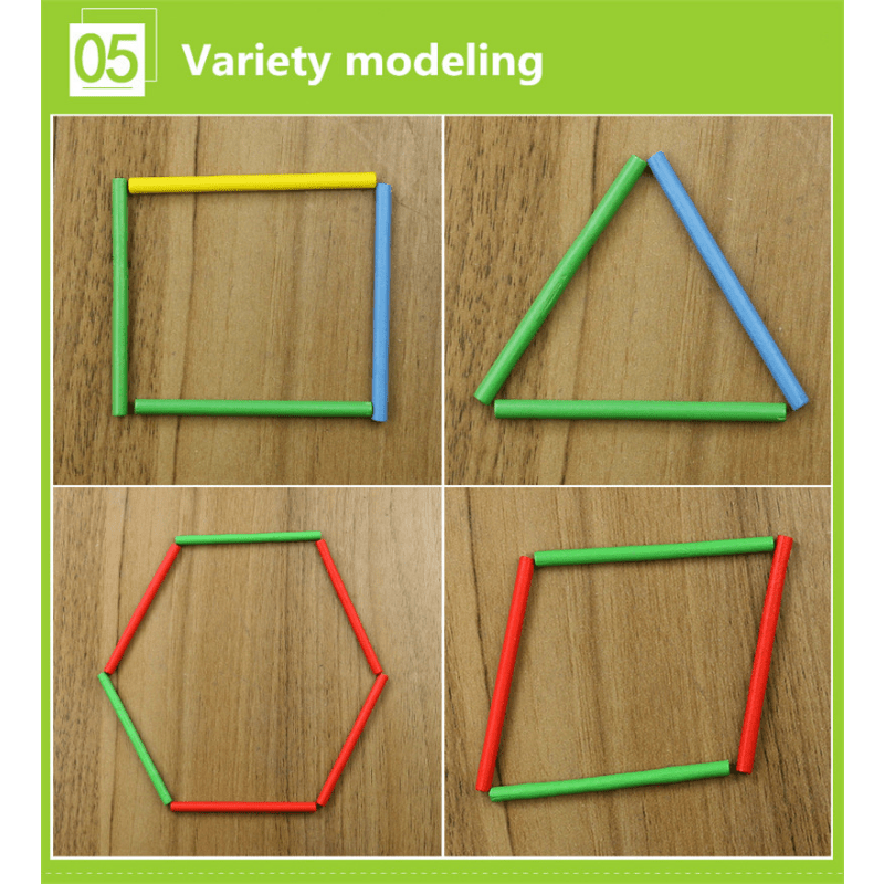 Maths Teaching Aid: Wooden Digital Sticks for Kids to Learn Mathematics Easily!, Halloween, Christmas, and Thanksgiving Day gift