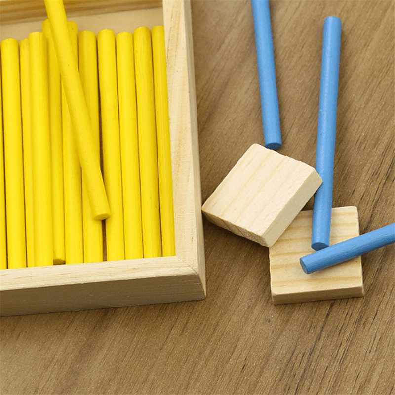 Maths Teaching Aid: Wooden Digital Sticks for Kids to Learn Mathematics Easily!, Halloween, Christmas, and Thanksgiving Day gift