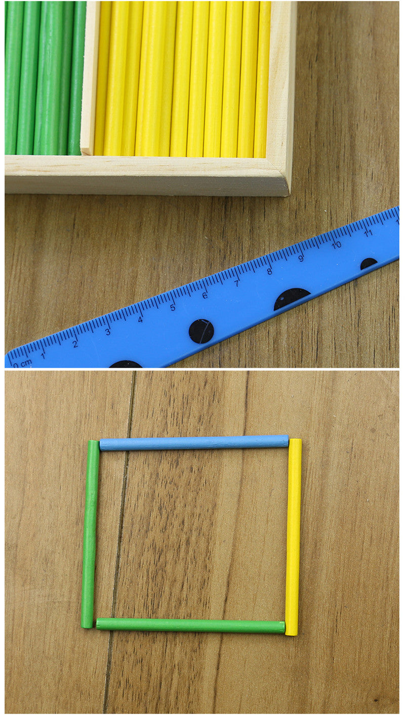 Maths Teaching Aid: Wooden Digital Sticks for Kids to Learn Mathematics Easily!, Halloween, Christmas, and Thanksgiving Day gift
