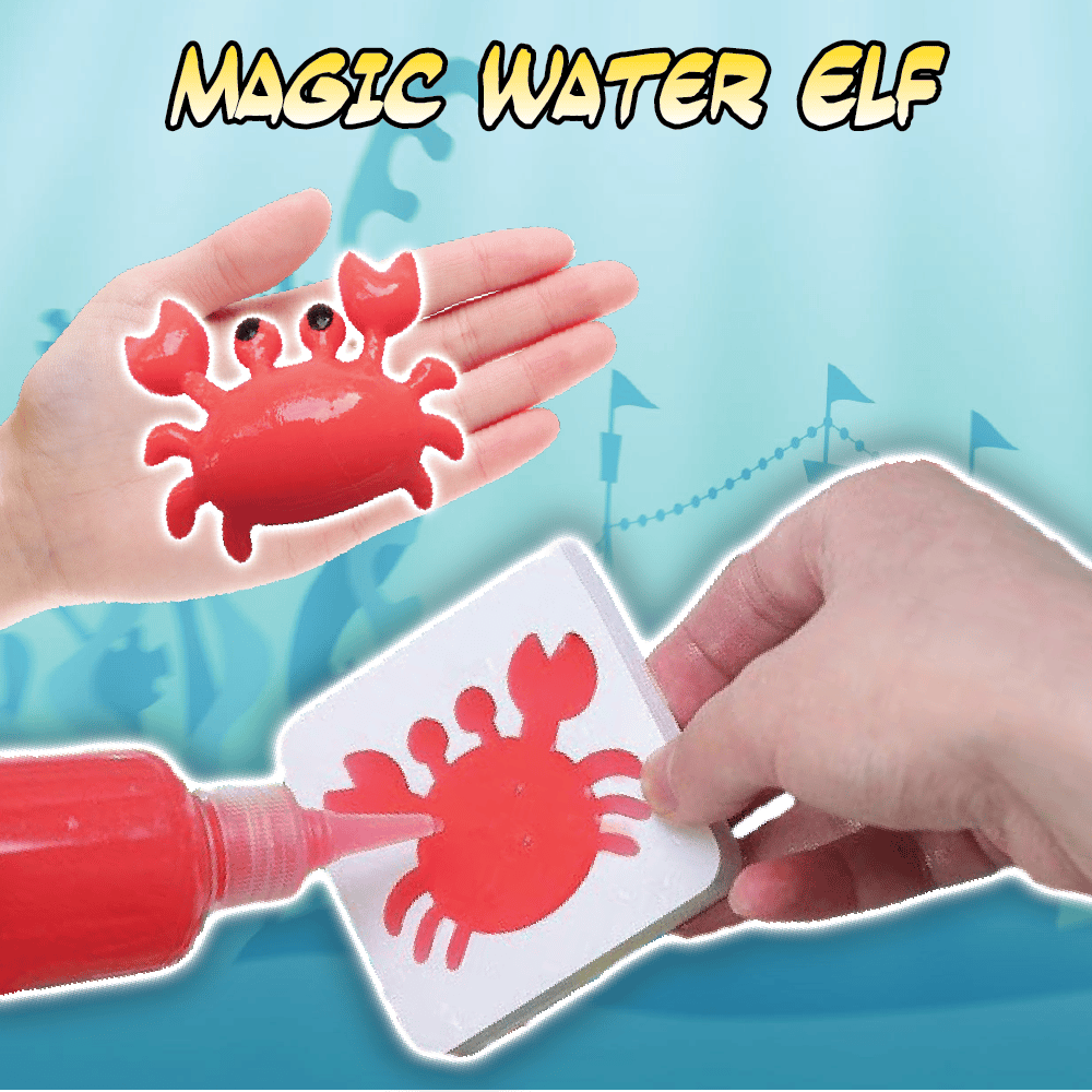 Magic Water Elf Toy Kit Handmade Water Toy DIY Fairy Magic Water Elf Animal Mold Birthday Christmas Gifts for Kids Party Favors