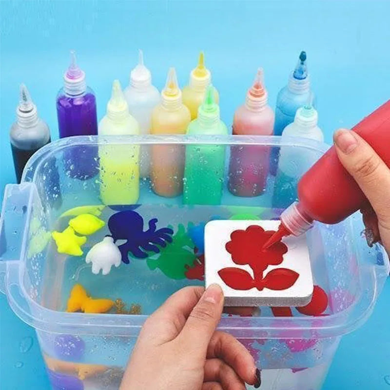 Magic Water Elf Toy Kit Handmade Water Toy DIY Fairy Magic Water Elf Animal Mold Birthday Christmas Gifts for Kids Party Favors