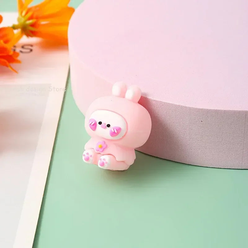 Bleistiftspitzer für Schüler, kawaii Cartoon-Tier- und Frucht-Design, niedlicher Anspitzer für Kinder, tolles Schulmaterial."