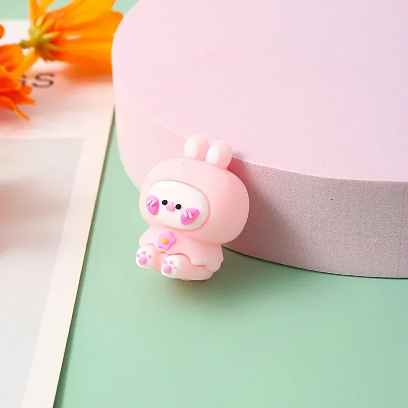 Bleistiftspitzer für Schüler, kawaii Cartoon-Tier- und Frucht-Design, niedlicher Anspitzer für Kinder, tolles Schulmaterial."